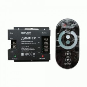 APEYRON Диммер 12/24v 288/576W пульт сенсорный