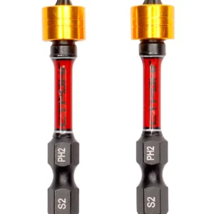 Бита с магнитным держателем PH2 Torsion (2шт.) Strong