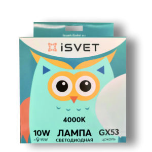Лампа свветодиодная Isvet 8W 4000k